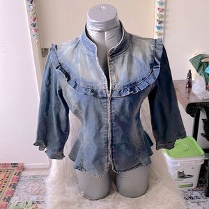 BCBG MAXAZRIA JEANS JACKET